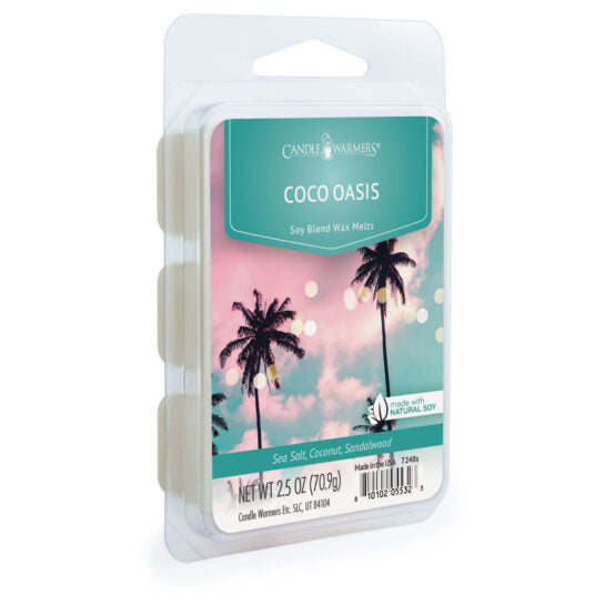 V1049-7248S-202508141840-00 Coco Oasis Classic Wax Melts 2.5oz - Image 1