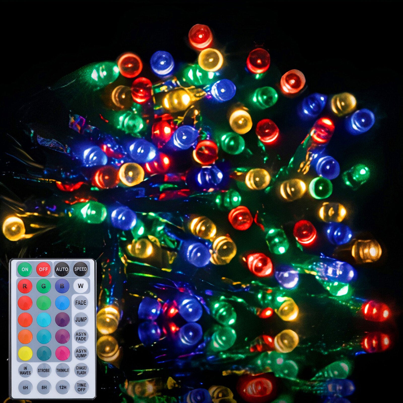 V1060-LEDRC500-202508141935-00 Samland 50m 500 Led Dynamic Colour Changing Fairy Light With Remote Control - Image 1