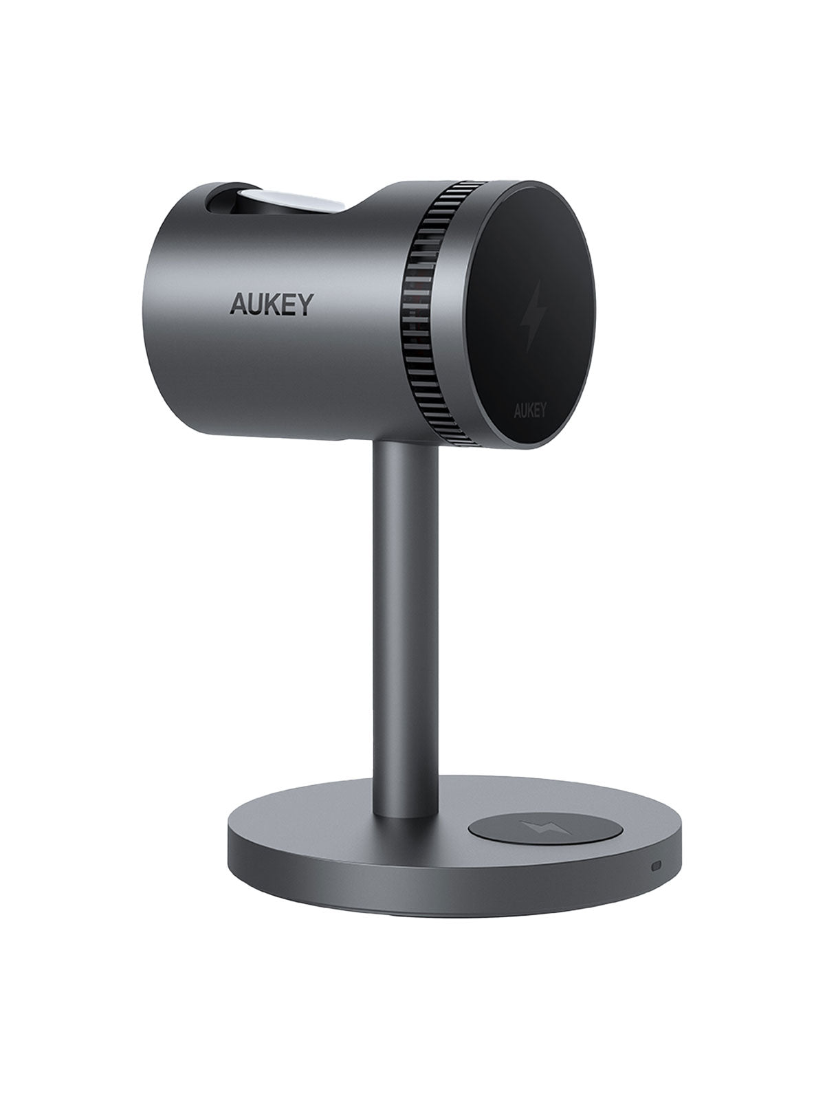V1089-LLTSAUN1059379-202509030926-00 Aukey MagFusion 3-in-1 Pro Qi2 Magnetic Fast Wireless Charging Station with Active Cooling (LC-MC311A) - Image 1