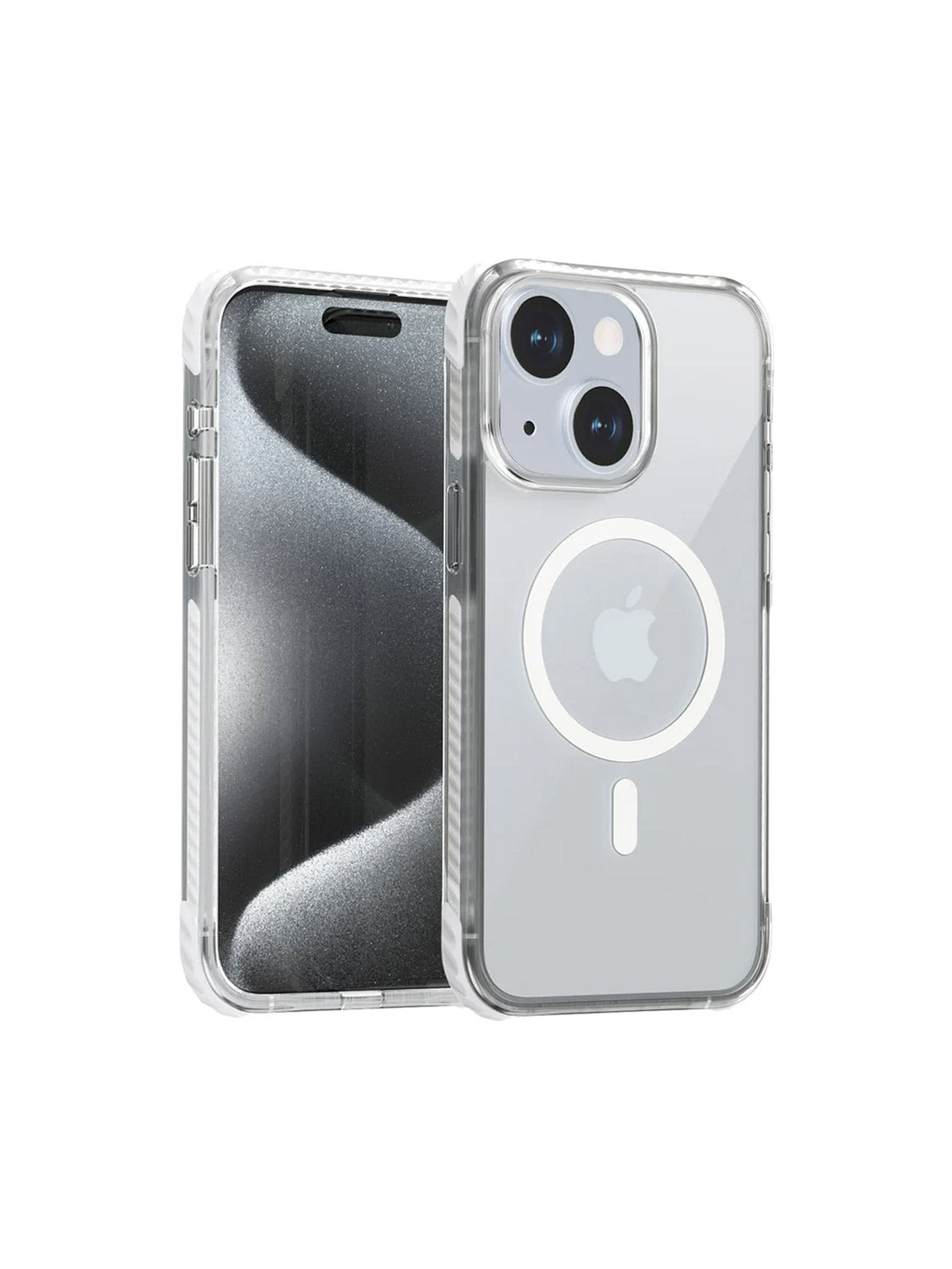 V1089-LLTSN1048556-202509030916-00 Aukey Urban Guard Magnetic Hard-Shell iPhone 15 Pro Max Phone case - Transparent (TM11D) - Image 1