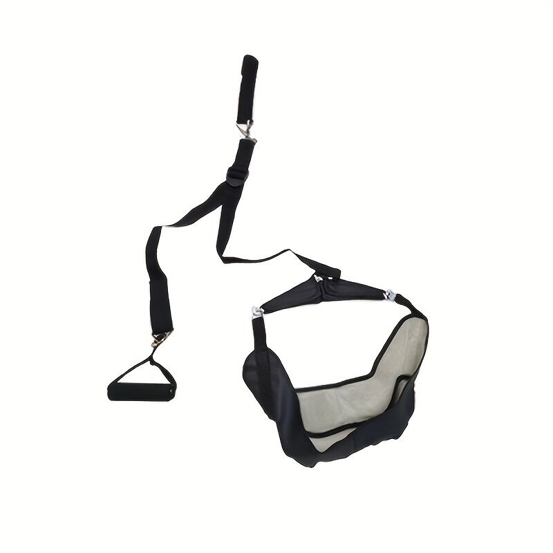 V1102-HYAM001-202509151526-00 Portable neck stretcher for home use, medium tension with polyamide material, 360° rotation and 2-point connection, suitable for travel and home use to relieve neck pain - Image 1