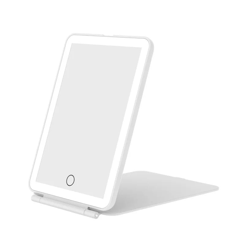 V178-62201-202508050855-00 LED Travel Makeup Mirror 3 Light Modes USB - Image 1