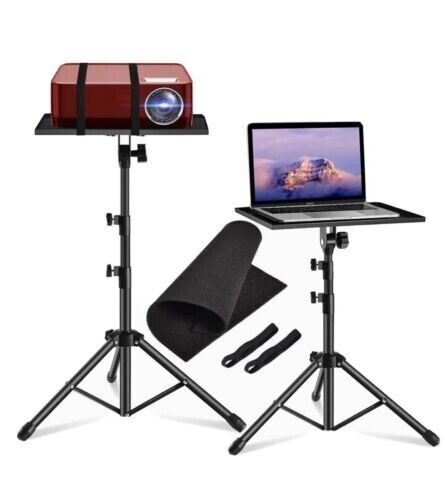 V178-66707-202508050935-00 Adjustable Tripod Stand for Projector & Laptop 22-55 Portable - Image 1