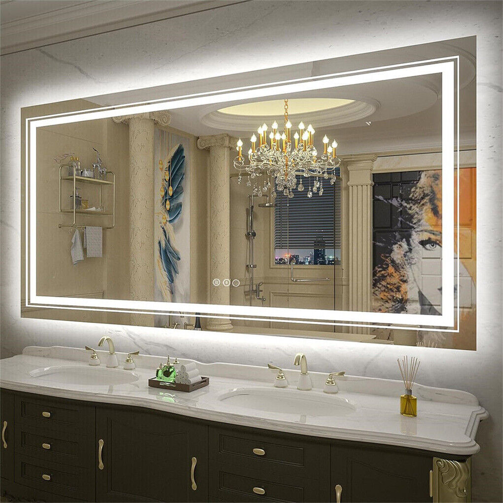 V178-66722-202508050940-00 1600x800mm LED Bathroom Mirror Anti-fog Illuminated - Image 1
