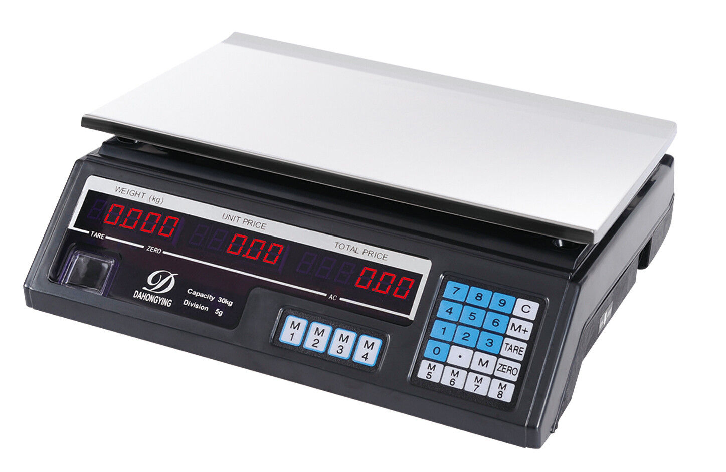 V178-66947-202508050925-00 40KG Digital Kitchen Scale Metal Electronic Postal Platform - Image 1
