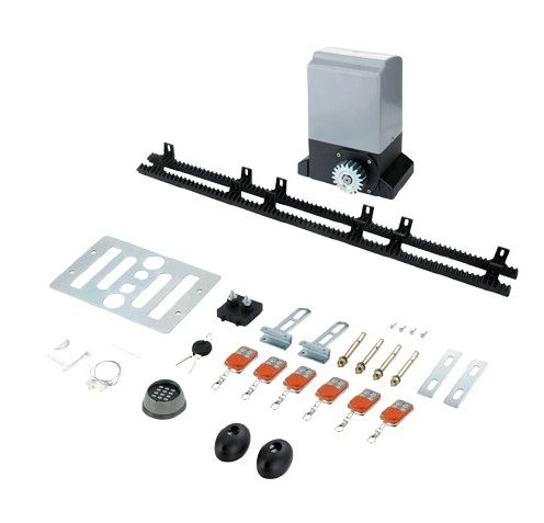 V178-66966-202508050935-00 Electric Sliding Gate Opener 550W 0.74HP for 2m Gates w/ 6 Remotes & APP - Image 1