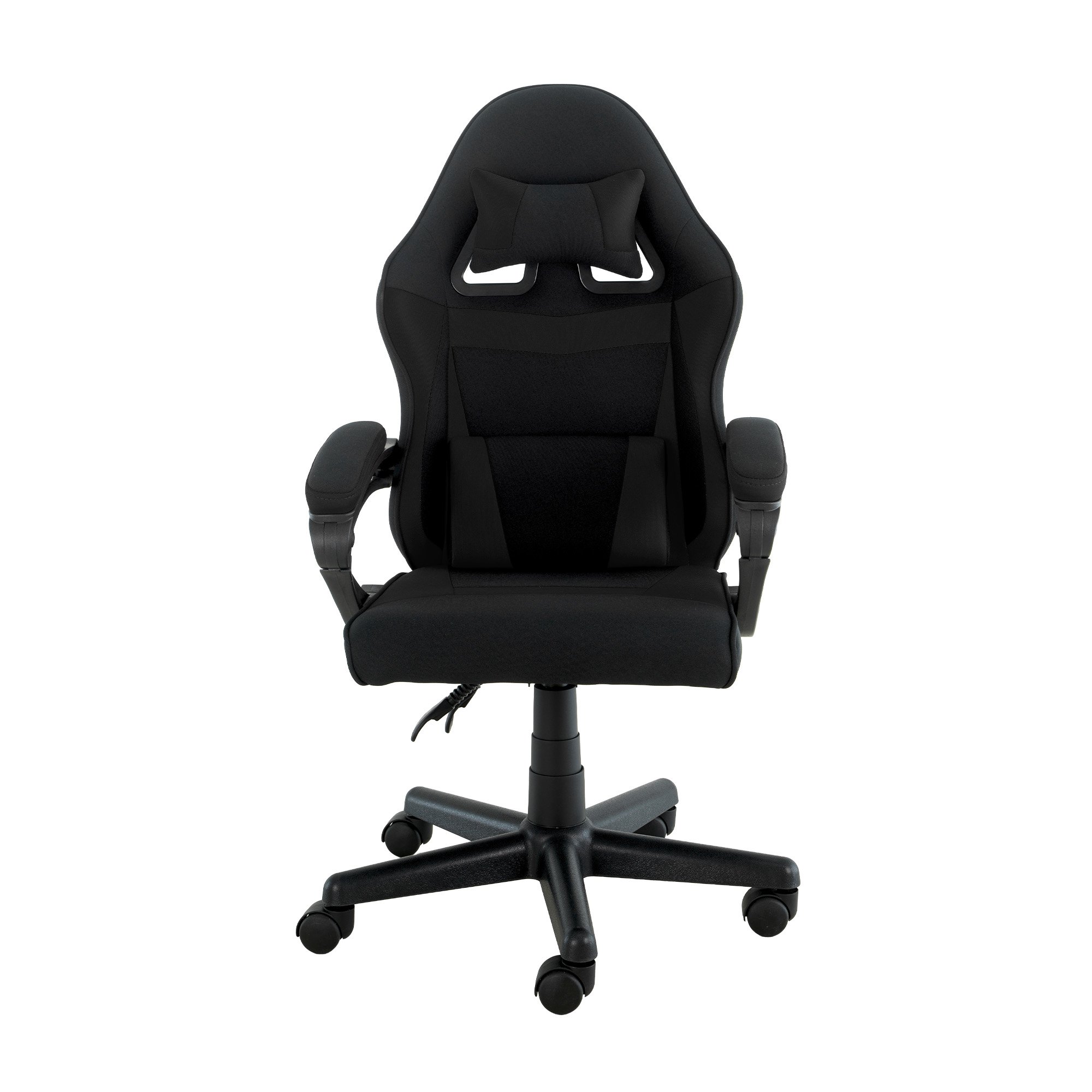 V240-CH-MLM-691-BK-202507310910-00 Sarantino Antre Kids Study Gaming Chair Black Adjustable Computer Desk Seat Racing Inspired-look With Adjustable Height, Ergonomic Back Support, Padded Armrests - Image 1