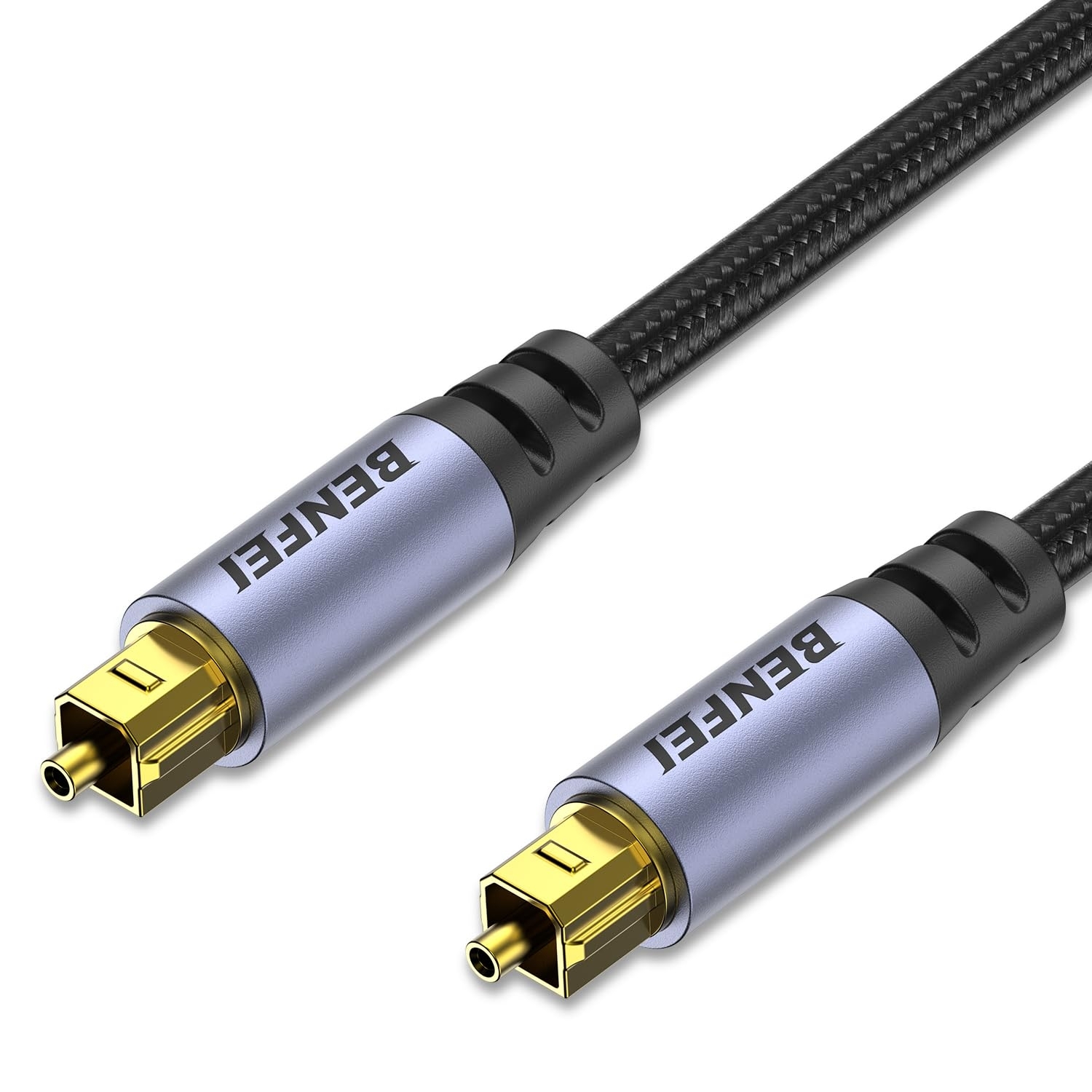 V28-ELEBEN411GY-202507311010-00 BENFEI 411GY Toslink Optical Audio cable 2M - Image 1