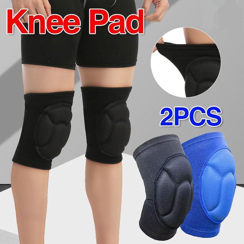 V528-9360312070896-202510010636-00 Aolikes Knee Pad Crashproof Antislip Brace Leg Sleeve Guard Protector Support - Black*1 Pair - Image 1
