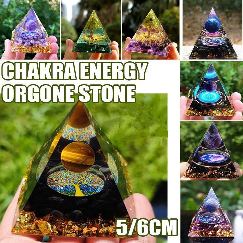 V528-9360312073354-202509301536-00 Amethyst Crystal Sphere Orgonite Pyramidamp Obsidians - Purple(50mmx50mm) - Image 1