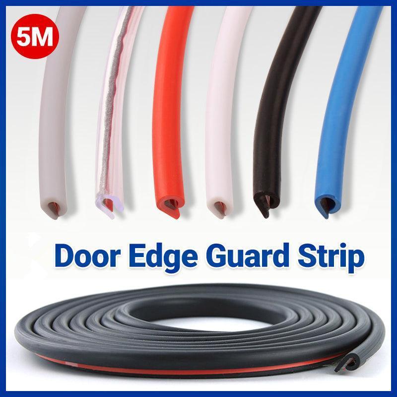 V528-9360312083650-202509302127-00 5M Car Door Edge Protector Strip Anti-Scratch Protection Rubber Trim Seal Au - White - Image 1