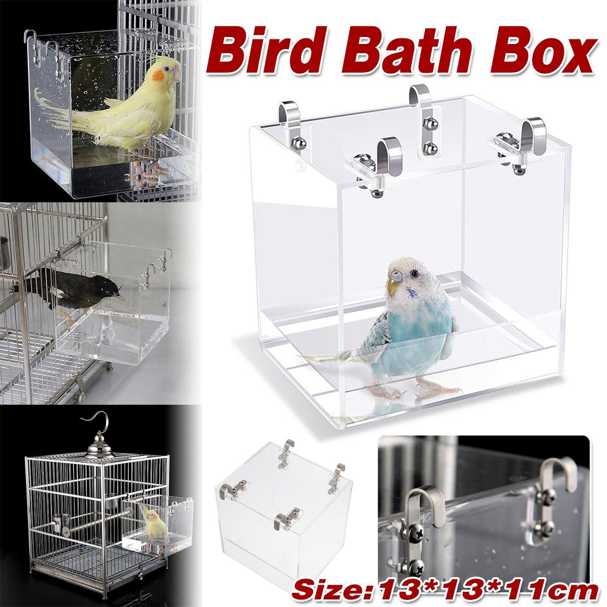 V528-BATHTUB-S-693001-202509251310-00 Bird Bathing Box Basin for Birds Outdoor Bathing Pool Bird Shower Basin for Pets - Image 1
