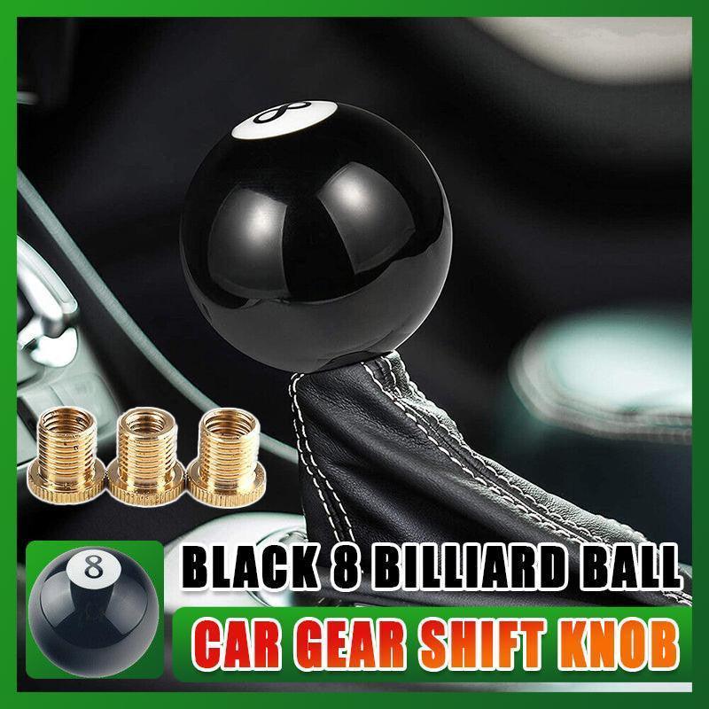 V528-BLACK8GEAR-685198-202509291537-00 Black 8 Billiard Car Shift Knob Universal - Image 1