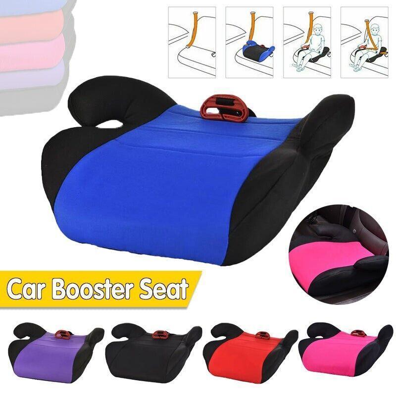 V528-BOOSTERSEATPAD-ROSERED-667016-202510010427-00 Car Booster Seat Cushion for Kids 4 to 12 Years 15 to 36kg Child Travel Pad - Rose Red - Image 1