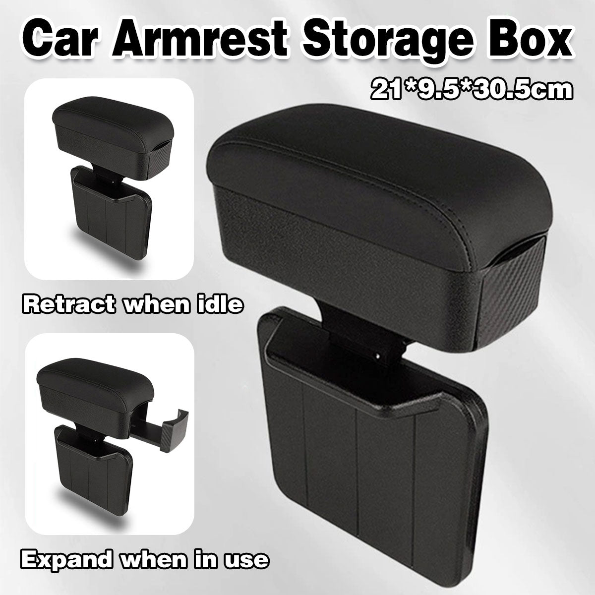 V528-CAR-ARMREST-HEIS-HEIX-3091-825081-202509251441-00 Multifunctional Armrest Storage Box Gap Organizer for Vehicle Interior Use - Image 1
