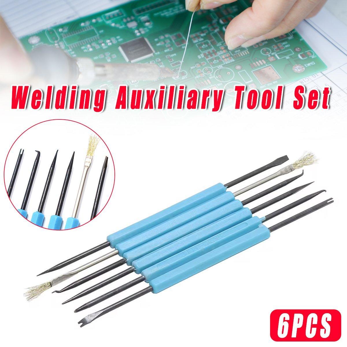 V528-CIRCUIT-BOARD-WELDING-993452-202509251616-00 6pcs Soldering Iron Repair Kit Welding Fluxing Tools for Electronics Maintenance - Image 1