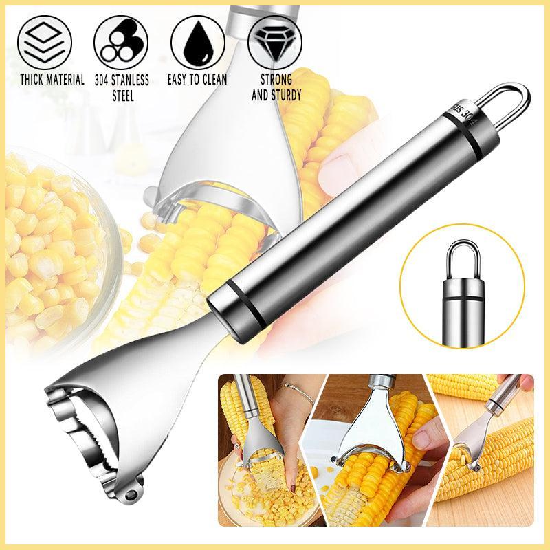 V528-CORN-38984-202509251154-00 One-Step Corn Peeler Thresher Tools Kitchen Cob Kerneler Cutter Stripper Remover - Image 1