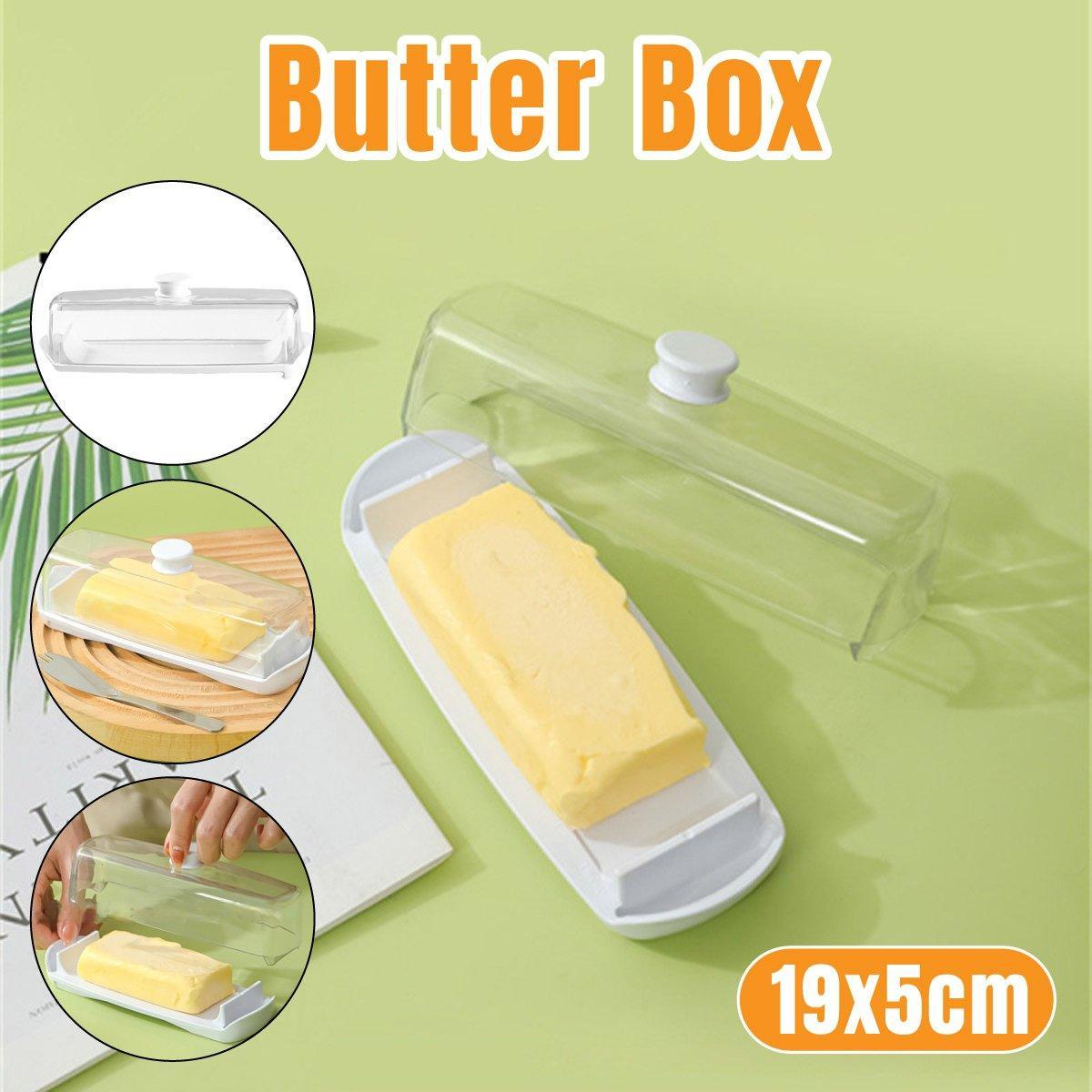 V528-CRISPER-TRANSPARENT-727271-202509251636-00 Butter Cheese Box Crisper Fruit Storage Container Multi Purpose Food Organizer - Image 1