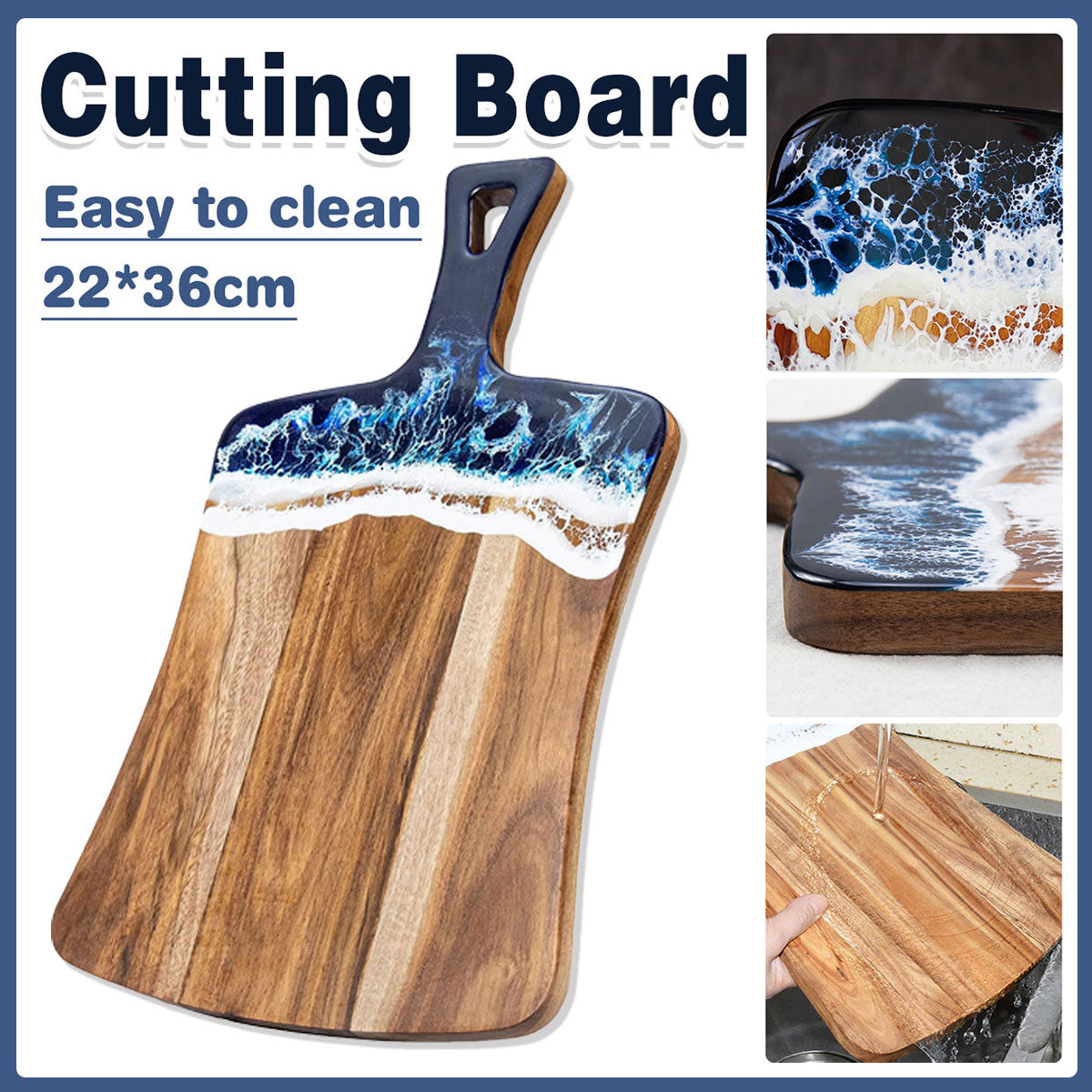 V528-CUTTING-BOARD-C-L-745892-202509291654-00 Wave Cutting Board Non Slip Chopping Board Kitchen Household Cutting Board - Image 1