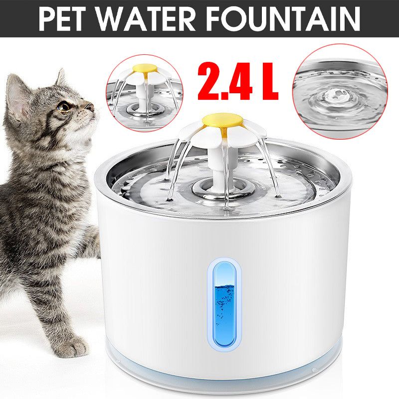 V528-DRINKINGBOWL-134058-202509251131-00 LED Pet Water Fountain 24L Automatic Drinking Dispenser for Cats and Dogs - Image 1