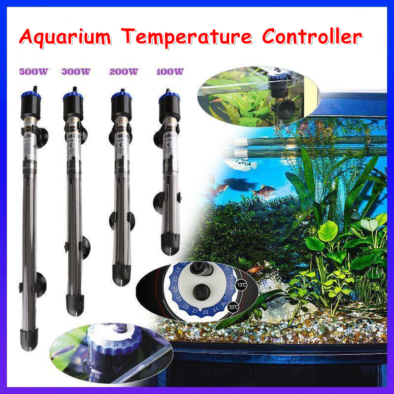V528-FISHTANKHEATINGROD-100W-682155-202509301736-00 100W–500W Submersible Aquarium Temperature Regulator for Fish Tanks - 100W - Image 1