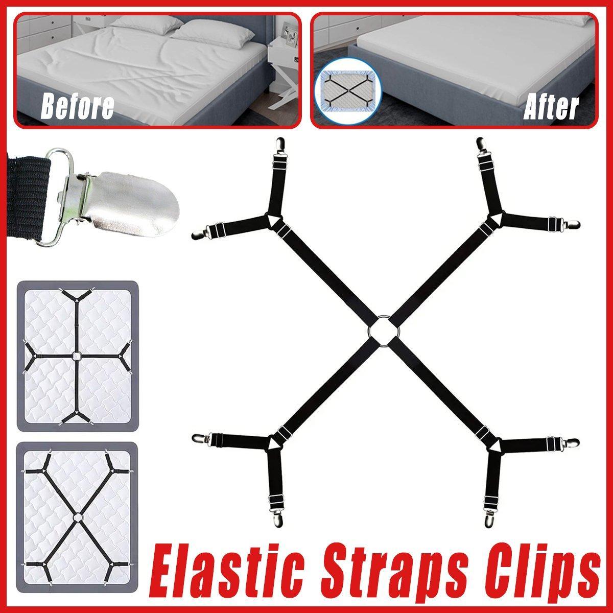 V528-FIXATOR-1PC-799756-202509291445-00 Adjustable Comforter Sheet Buckle Fixer Non-Slip Elastic Clip for Bedding Secure - Image 1