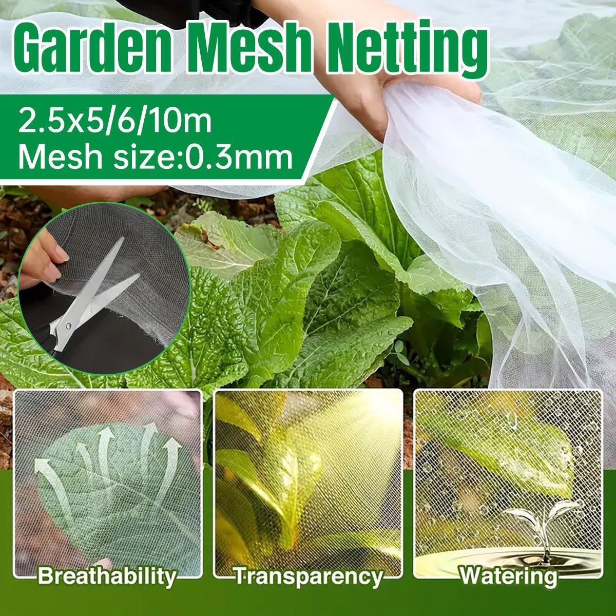 V528-GRILLE-250CM-5M-886519-202510010209-00 Agricultural Insect-proof Greenhouse Net for Fruit Vegetable Plant Protection - 250CMx5M - Image 1