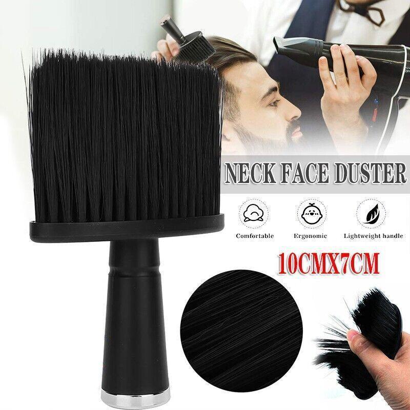 V528-HAIRBRUSH-BLACK-89965-202509251510-00 Neck Face Duster Salon Barber Shaving Brush Clean Hairdressing Accessories - Image 1
