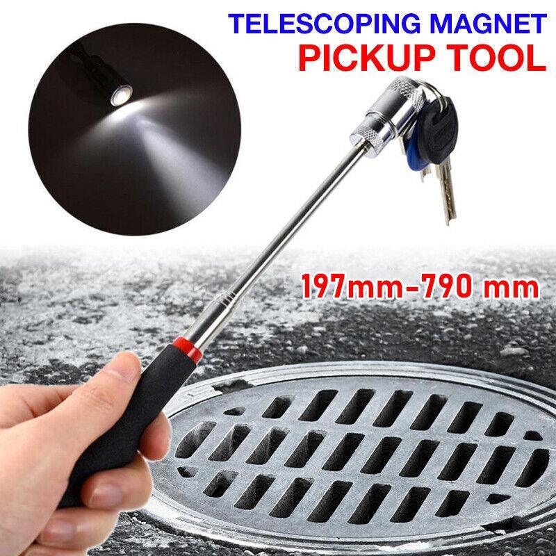 V528-MAGNETICTORCH-531673-202509291918-00 Telescopic Pickup Tool with LED Light Extendable Reach from 197mm to 790mm - Image 1