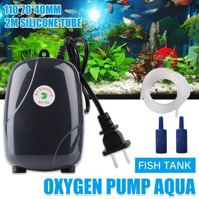 V528-MH00360-ZYB-496910-202509251126-00 Quiet Fish Tank Oxygen Air Pump Aquarium Aerator Adjustable Airflow Fish Supply - Image 1