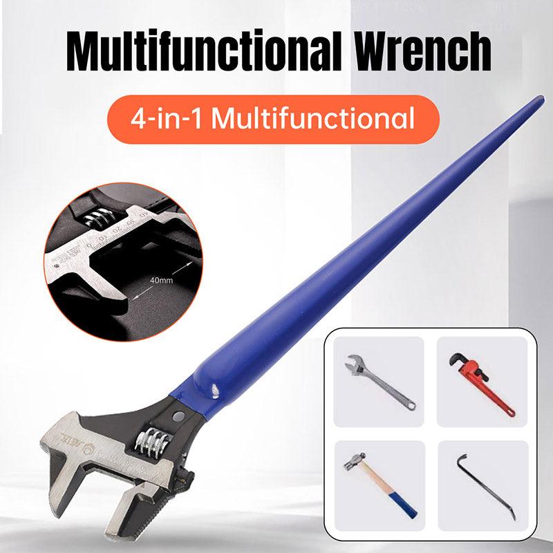 V528-MULTI-FUNCTION-SPANNER-225764-202509291509-00 4 in 1 Multi Function Adjustable Wrench Tool Heavy Duty Mechanic Wrench Set - Image 1
