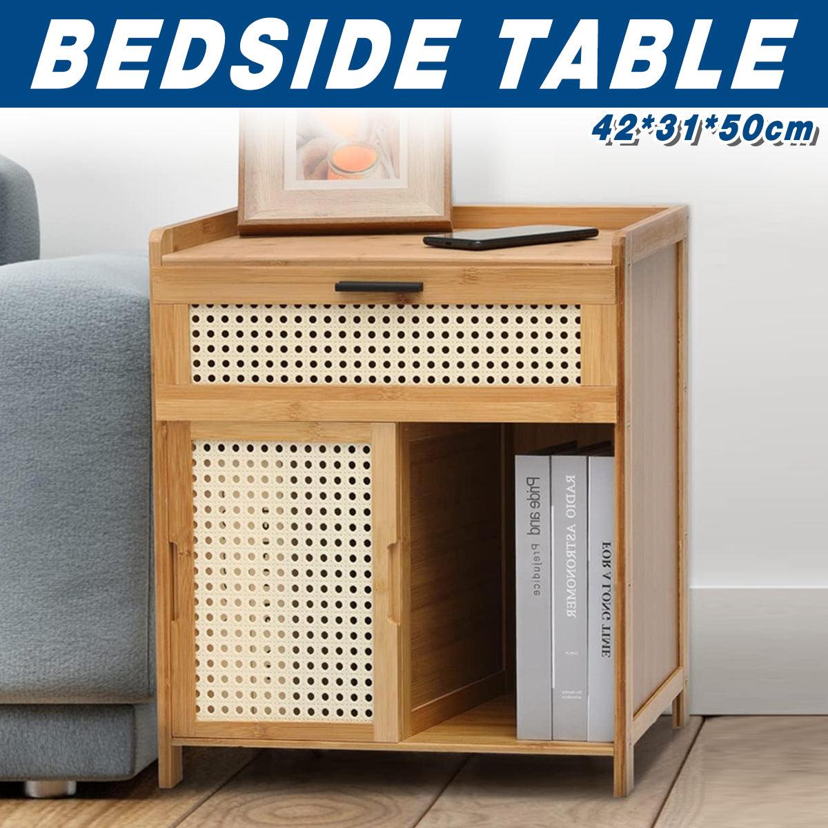 V528-NIGHT-TABLE-204597-202509251146-00 Small Bedroom Nightstand Storage Cabinet Sideboard Cabinet for Home Organization - Image 1