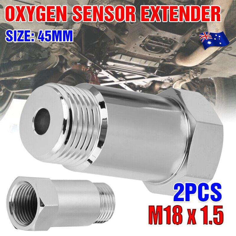 V528-OYGENSENSOR-2PCS-259602-202509250920-00 2X 45Mm O2 02 Oxygen Sensor Extender M18 X 1.5 Cel Fix Extension Spacer Adapter - Image 1
