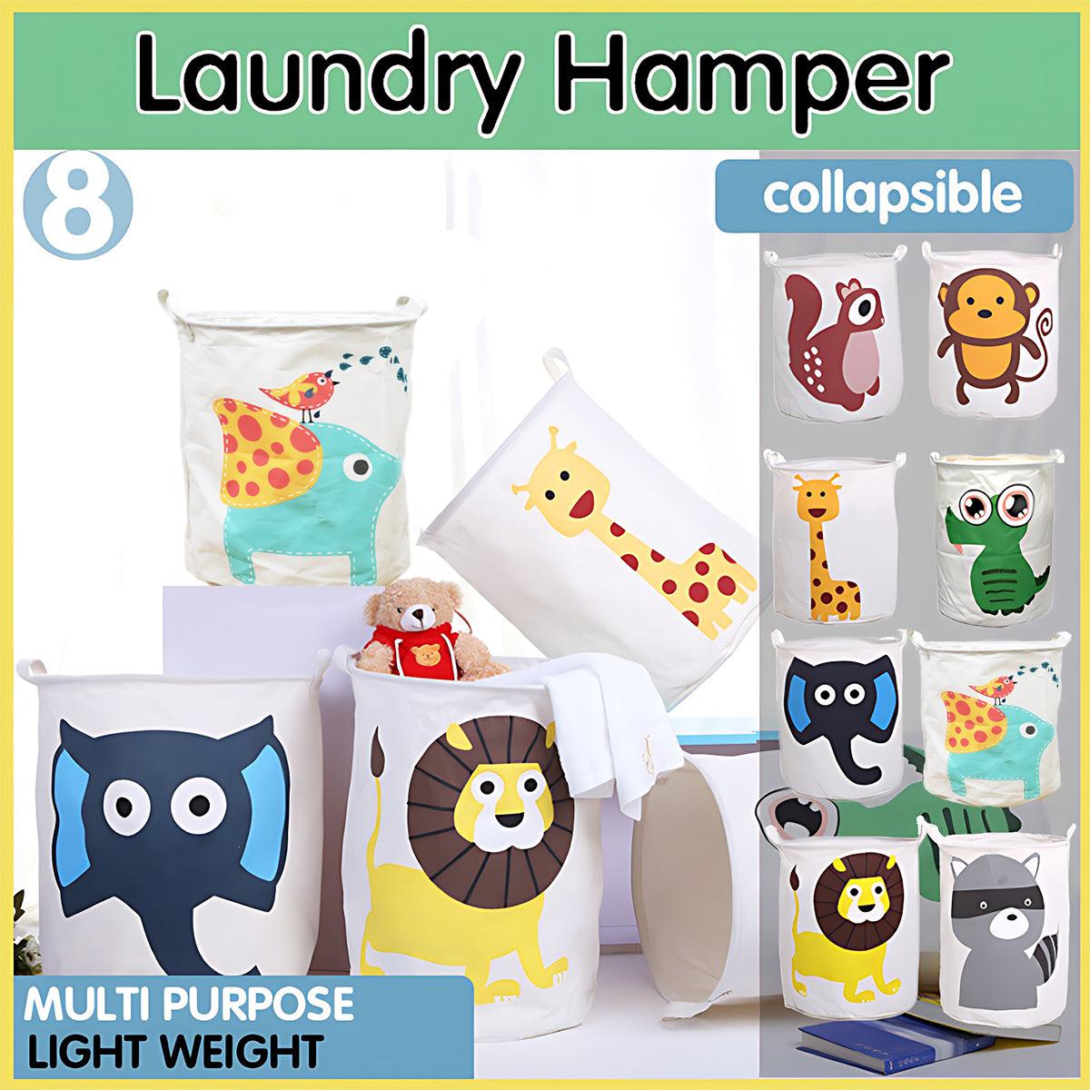 V528-P06COLOUR-0697787-202510010337-00 Collapsible Laundry Hamper Basket Storage Clothes Bag Washing Bin Toy Organiser - 06 - Image 1