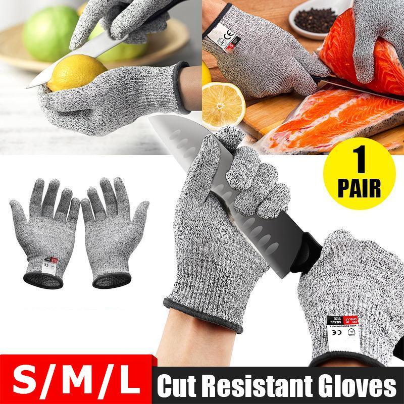 V528-PAIRBUTCHERGLOVE-S-401117-202510010245-00 Cut Resistant Gloves for Kitchen Work Food Prep Carving and Fishing Tasks - S - Image 1