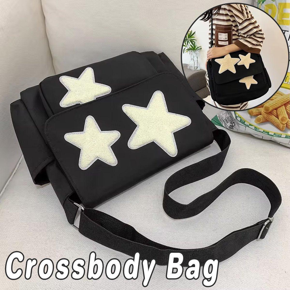 Japanese Style Female Pentagram Crossbody Bag Casual Shoulder Messenger Bag