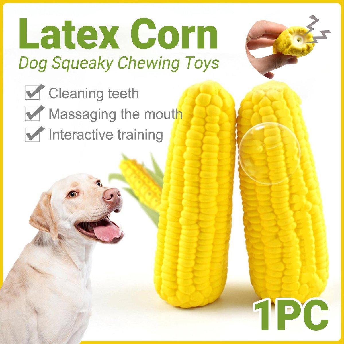 V528-PET-CHEW-TOY-MAIZE-859006-202509291454-00 Grinding Teething Pet Toy Corn-Shaped Dog Chewing Toy Pet - Image 1