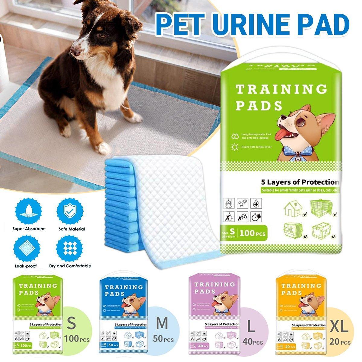 V528-PET-PEE-PAD-XL-423136-202509301654-00 Large Puppy Dog Training Pads Pet Toilet Thickened Pee Pads Mat Indoor Absorbent - XL ( 90*60cm) - 20PCS - Image 1