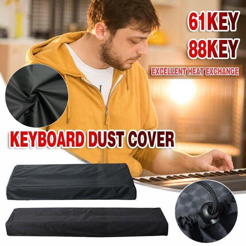 V528-PIANOCOVER-61KEY-69685-202510011209-00 61/88 Key Piano Keyboard Dust Cover For Electronic Keyboard And Digital Piano - 61 Key - Image 1