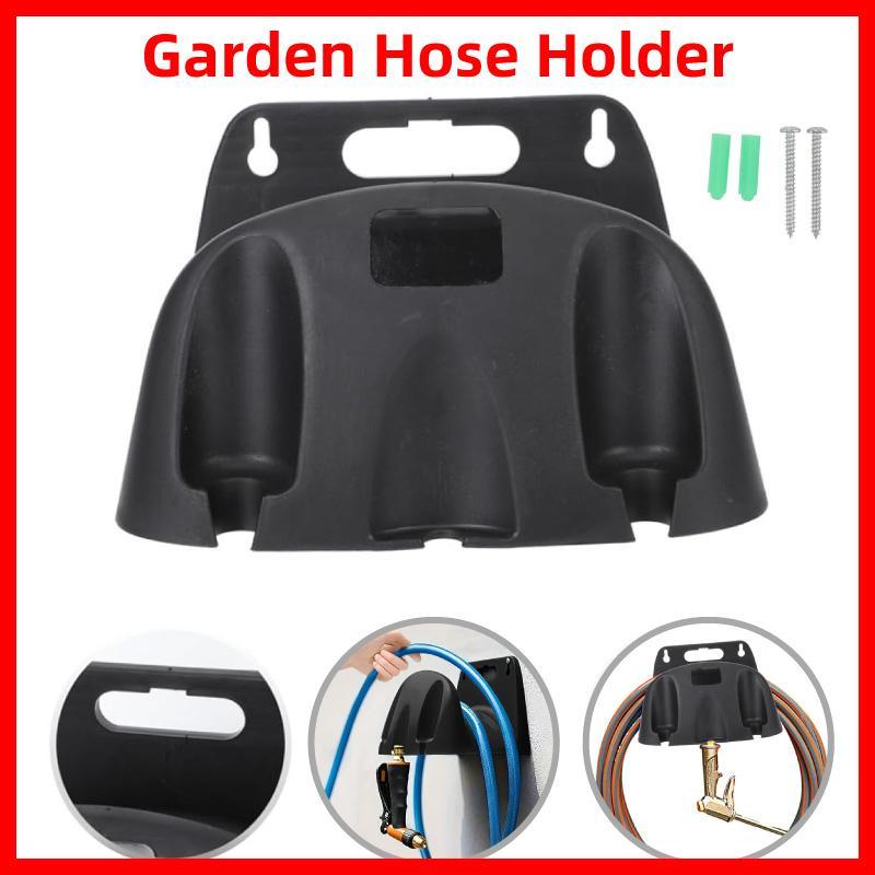 V528-PIPE-RACK-BLACK-225795-202509251035-00 Wall Mounted Plumbing Shelf Organiser Bathroom Storage Rack Durable Pipe Holder - Image 1