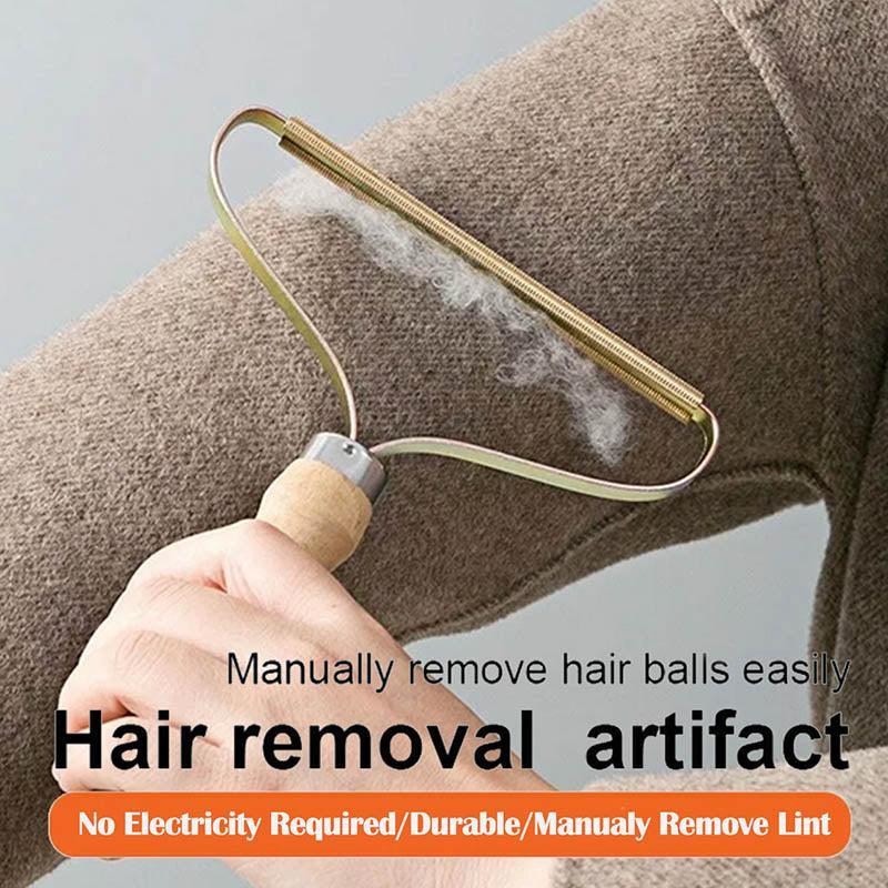 V528-PORTABLE-23438-202509251245-00 Portable Lint Remover Clothes Fuzz Shaver Reusable Trimmer Manual Roller Carpet - Image 1