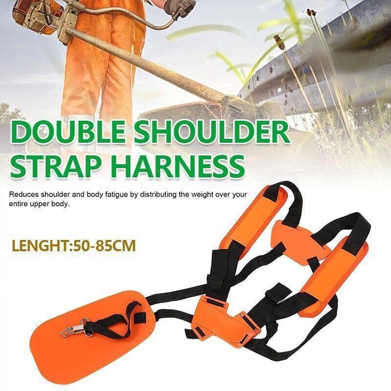 V528-SHOULDERHARNESS-249164-202509251241-00 Universal Double Shoulder Harness Strap for Brush Cutter and Whipper Snipper - Image 1