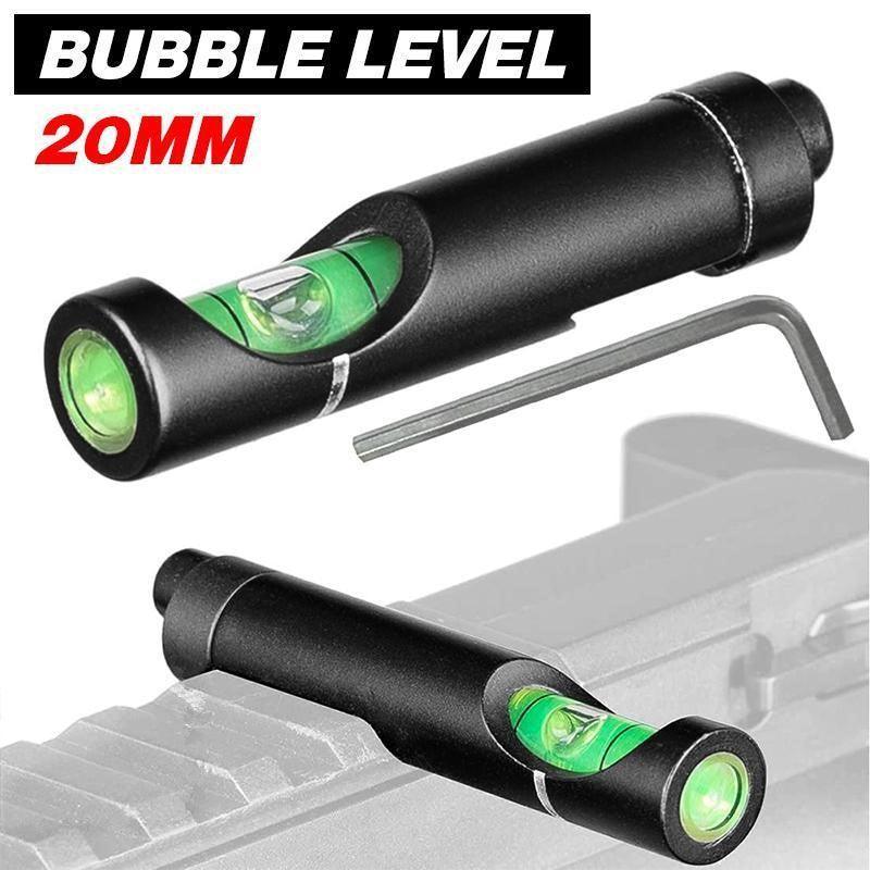 V528-SPIRITBUBBLELEVEL-419133-202509251510-00 Metal Spirit Bubble Level For Picatinny Weaver Rail Rifle Sight Mount Scope 20Mm - Image 1