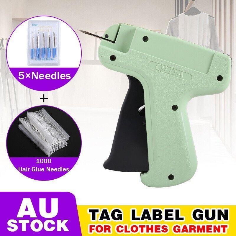 V528-TAGSGUN-441614-202509251211-00 Clothes Garment Price Label Tagging Tags Gun Machine+1000 Glue Needles+5 Needles - Image 1
