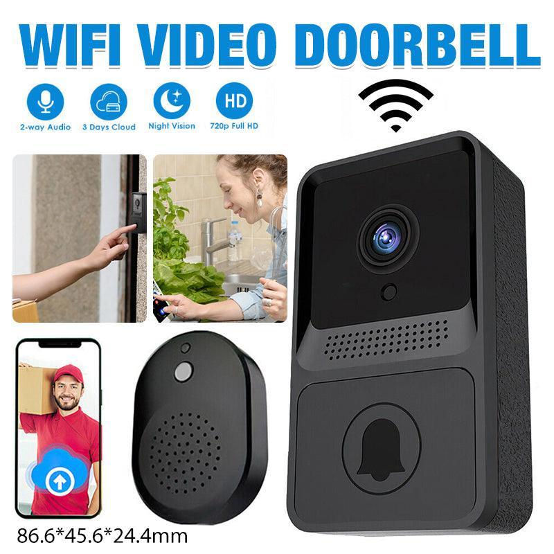 V528-ZK00436-575716-202509291500-00 Wireless WiFi Video Doorbell Smart Phone Door Ring Intercom Camera Security Bell - Image 1