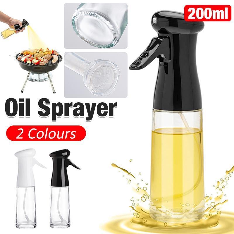 V528-ZK00451-WHITE-557251-202510011154-00 Olive Oil Sprayer Dispenser Cooking Baking BBQ Spray Bottle Kitchen Tool HG - White - Image 1