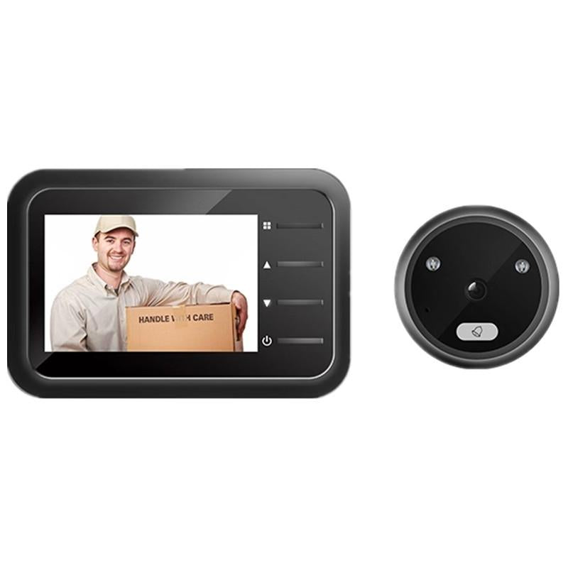 V562-00494450DBT-202508271716-00 Smart Cat Eye Video Doorbell - 2.4 Hd Electronic Home - Image 1