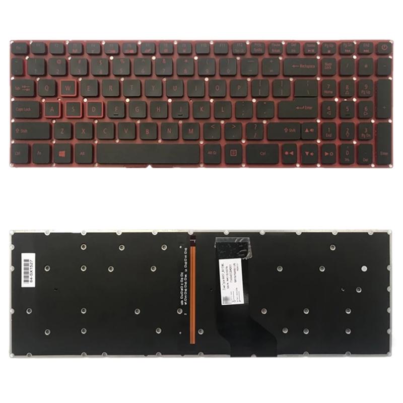 V562-0761SPS-202508271441-00 Backlit Keyboard for Acer Nitro 5 An515-51 / 52 / 53 us Version - Image 1