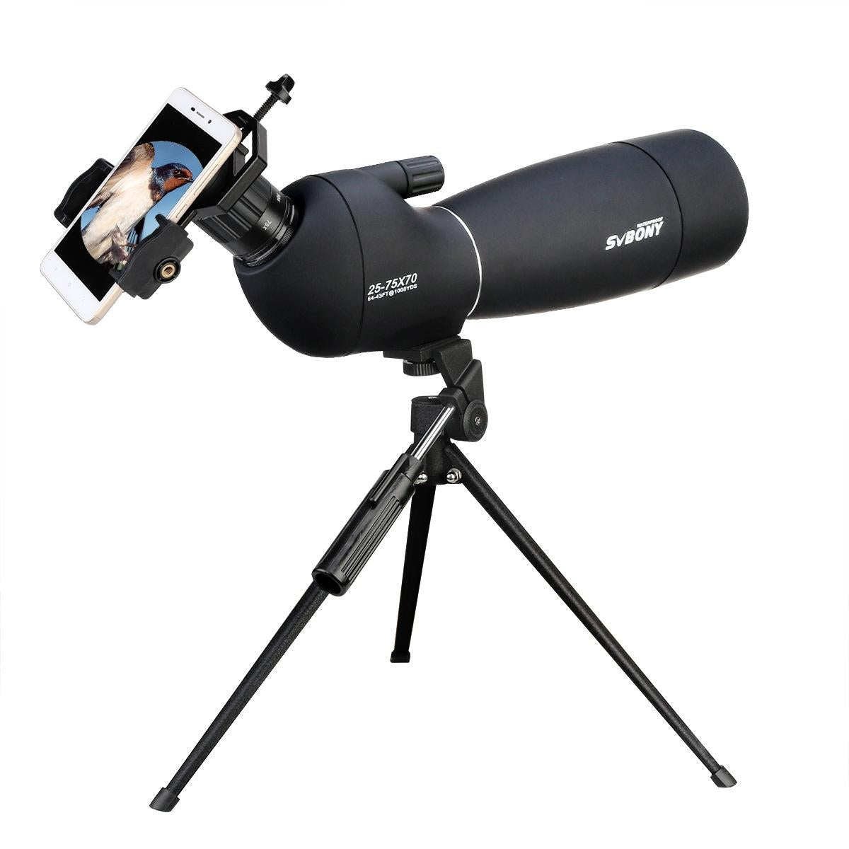 V562-1016625060DBT-202508271345-00 Waterproof Bird Scope - 25-75x70 Normal 21mm Eyepiece - Image 1