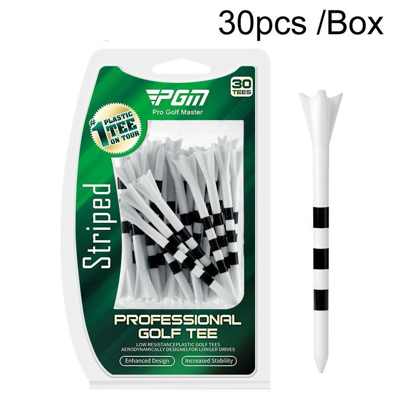V562-1059454060DBT-202508281131-00 30-pack Golf Ball Tees with Limit Scale Line - Green 83mm - Qt027-White - Image 1
